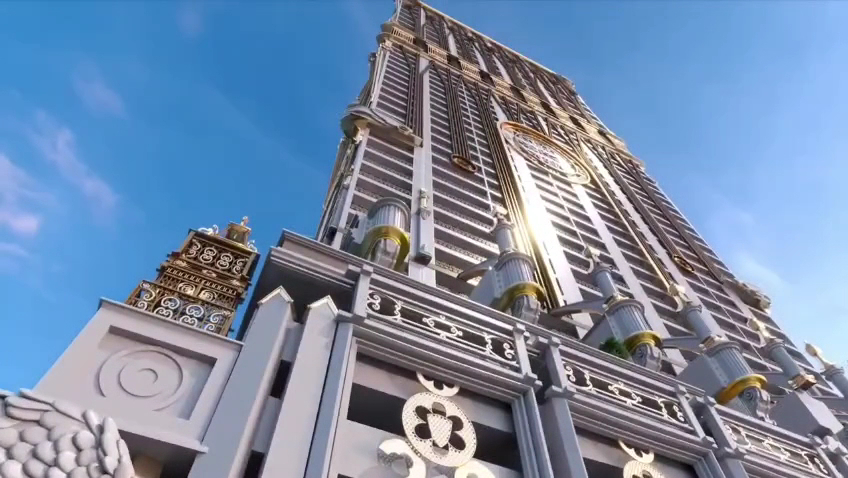 Artist's impression of Arte Solaris Mont Kiara: the tower's ornate podium from below