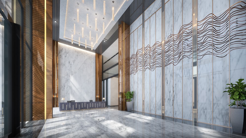 Artist's impression of Dorsett Residences Sri Hartamas: the lobby