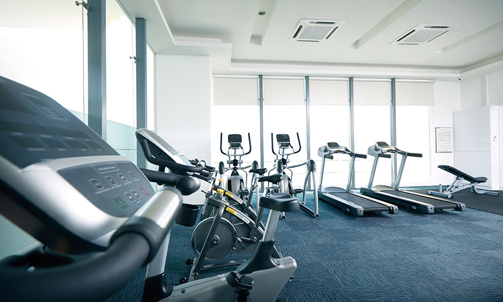 Camellia Serviced Suites: the gym