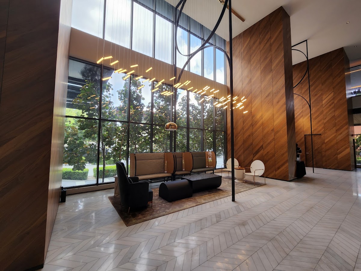 The Estate @ South Bangsar: the double-height lobby lounge
