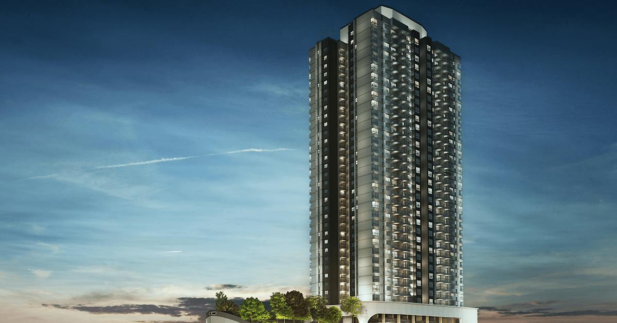 Artist's impression of Residensi Sefina Mont Kiara: the tower