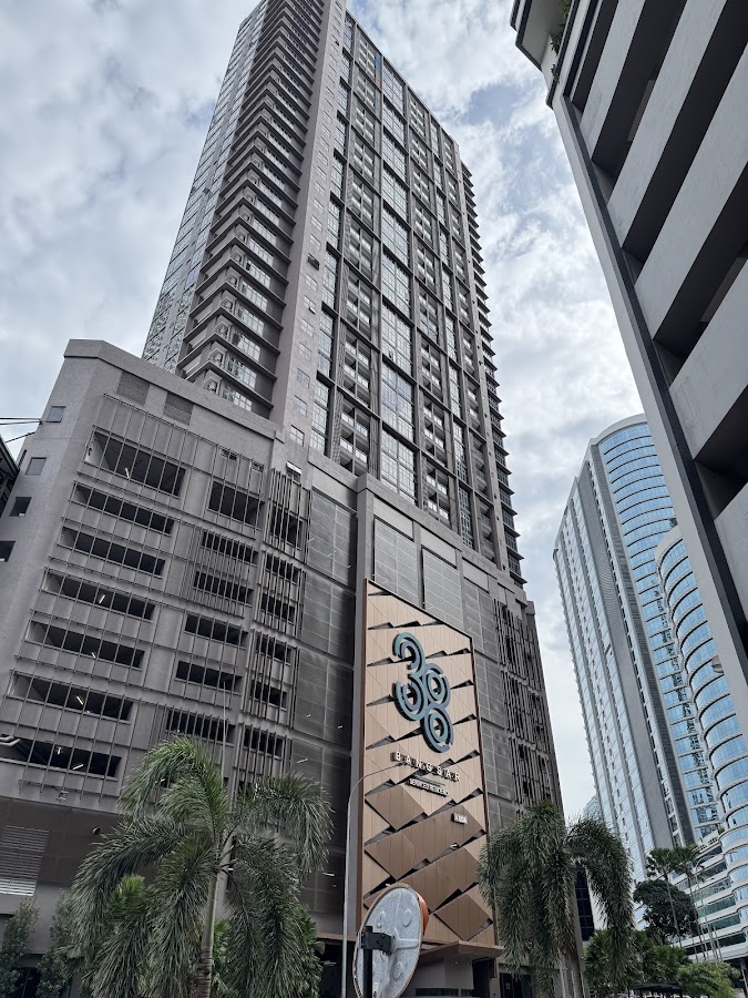 Residensi 38 Bangsar: the tower above its entrance