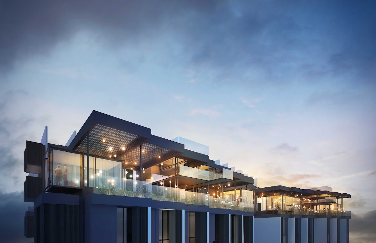 Artist's impression of TWY Mont Kiara: the sky lounge