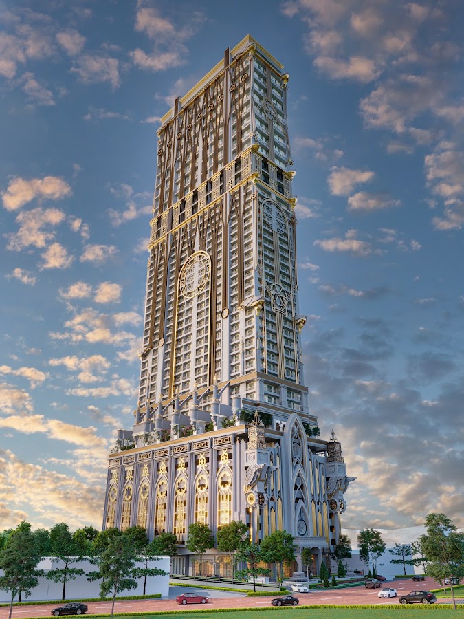 Artist's impression of Arte Solaris Mont Kiara: the tower